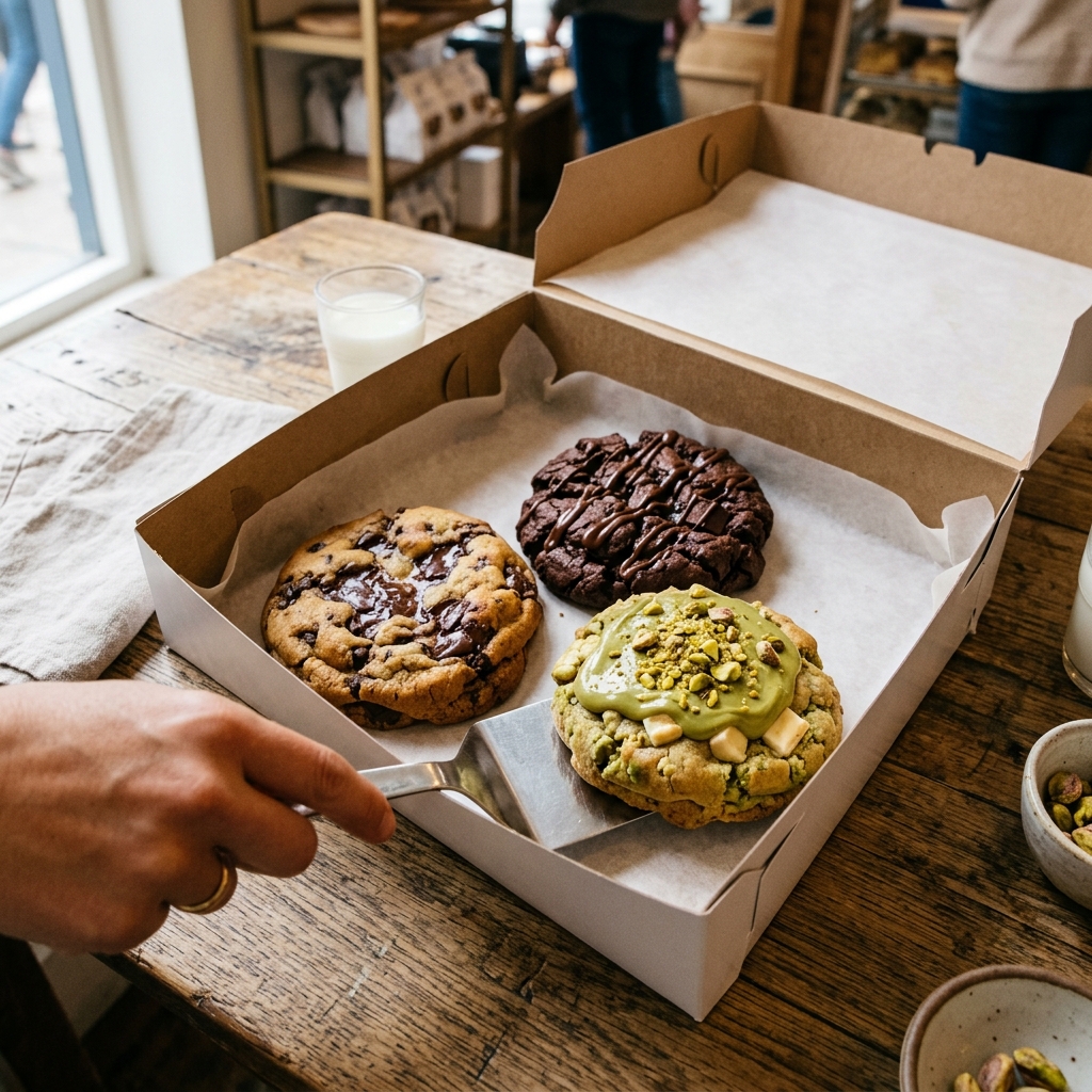 Caja de Galletas New York de Matty's Cookie